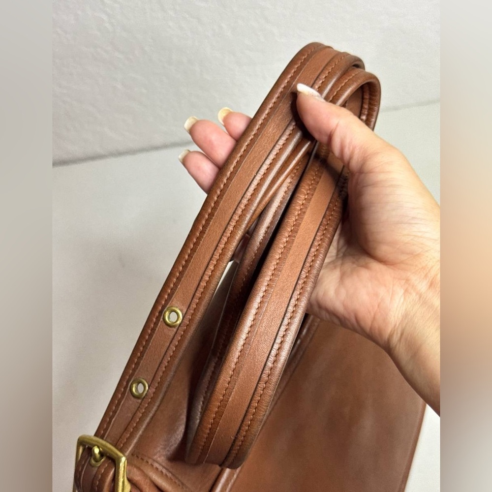 Vintage Coach Rambler’s Legacy Bag Brown - Picture 6 of 15